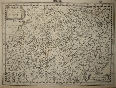 Mercator Gerard - Hondius Jodocus Helvetia... 1630 Amsterdam 